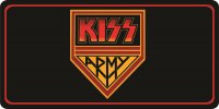 Kiss Army Photo License Plate