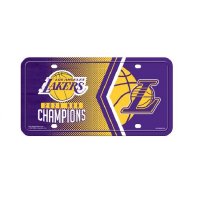 Los Angeles Lakers 2020 NBA Champions Metal License Plate