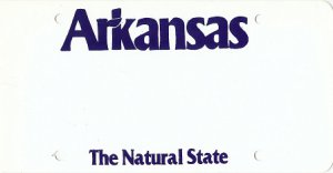 Design It Yourself Custom Arkansas State Look-Alike Plate #2
