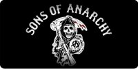 Sons Of Anarchy Photo License Plate