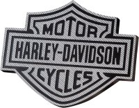 Harley-Davidson Diamond Cut Background Hitch Cover