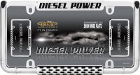 Diesel Power Chrome License Plate Frame