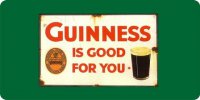 Guinness is Good For You License Plate