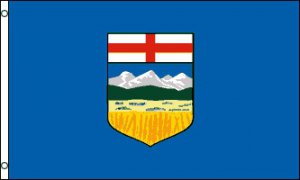 Alberta Province Polyester FLAG