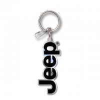 Jeep Logo Enamel Keychain