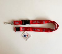 Boston Red Sox Red Lanyard With Safety Latch