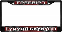 Lynyrd Skynyrd Freebird Black License Plate Frame