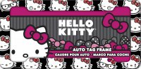 Hello Kitty Emoji Heads Plastic License Plate Frame