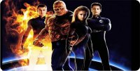 Fantastic Four Characters Photo License Plate