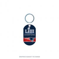 New England Patriots Super Bowl Champs Key Chain