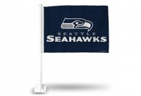 Seattle Seahawks Car Flag