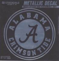 Alabama Crimson Tide Chrome Vinyl Decal