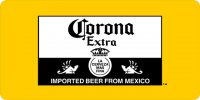 Corona Photo License Plate