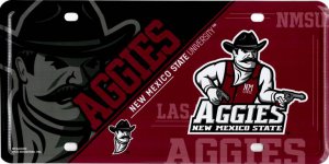 NEW Mexico State Aggies Metal License Plate