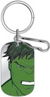 Avengers Hulk Metal Dog Tag Keychain