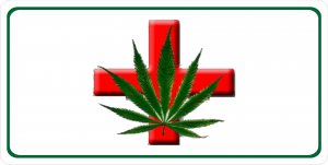 Medical Marijuana Photo LICENSE PLATE