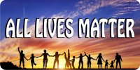All Lives Matter Photo License Plate