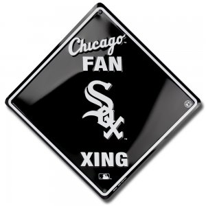Chicago White Sox Xing Metal Parking Sign