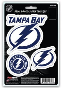 Tampa Bay Lightning Team Decal Set
