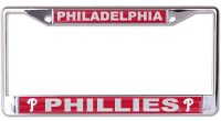 Philadelphia Phillies Laser Chrome License Plate Frame