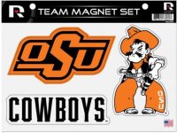 Oklahoma State Cowboys Team Magnet Set