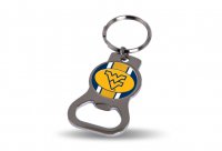 West Virginia Mountaineers Key Chain And Bottle Opener