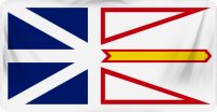 Newfoundland Flag Photo License Plate