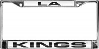 L.A. Kings Laser Chrome License Plate Frame