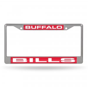Buffalo Bills Laser Chrome License Plate Frame