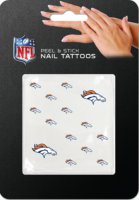 Denver Broncos Peel And Stick Nail Tattoos