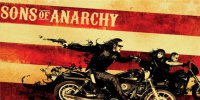 Sons Of Anarchy With Flag Photo License Plate