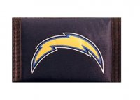 Los Angeles Chargers Nylon Trifold Wallet