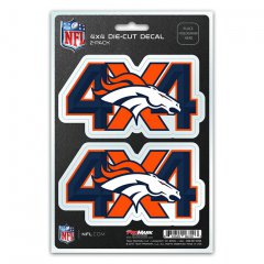Denver Broncos 4x4 DECAL Pack