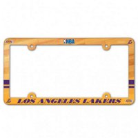 Los Angeles Lakers Full Color Plastic License Plate Frame