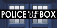 Police Box Public Call Photo License Plate