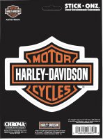 Harley-Davidson Bar And Shield Stick Onz Decal