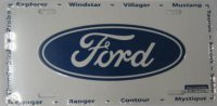 Ford Oval Novelty License Plate