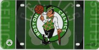 Boston Celtics Metal License Plate