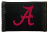 Alabama Crimson Tide Nylon Trifold Wallet