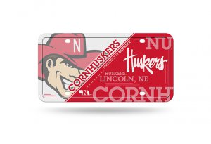 Nebraska Cornhuskers Metal License Plate