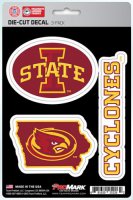 Iowa State Cyclones Team Decal Set