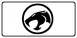 Thundercats Logo Photo License Plate