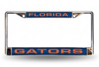 Florida Gators Blue Laser License Plate Frame