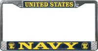 U.S. Navy License Plate Frame