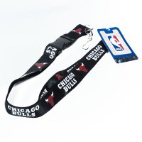 Chicago Bulls Lanyard With Neck Safety Latch