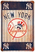 New York Yankees Retro Parking Sign