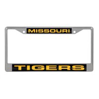 Missouri Tigers Laser Chrome License Plate Frame