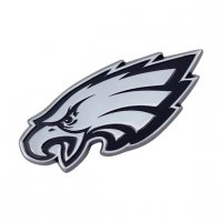 Philadelphia Eagles 3-D Metal Auto Emblem