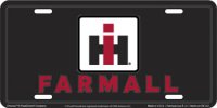 International IH Farmall Metal License Plate