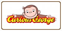 Curious George Photo License Plate